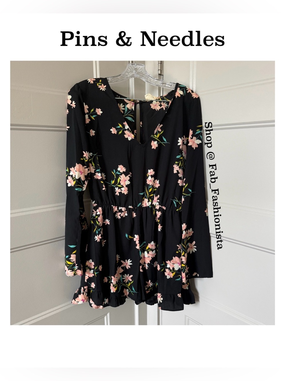Urban Outfitters floral romper size medium